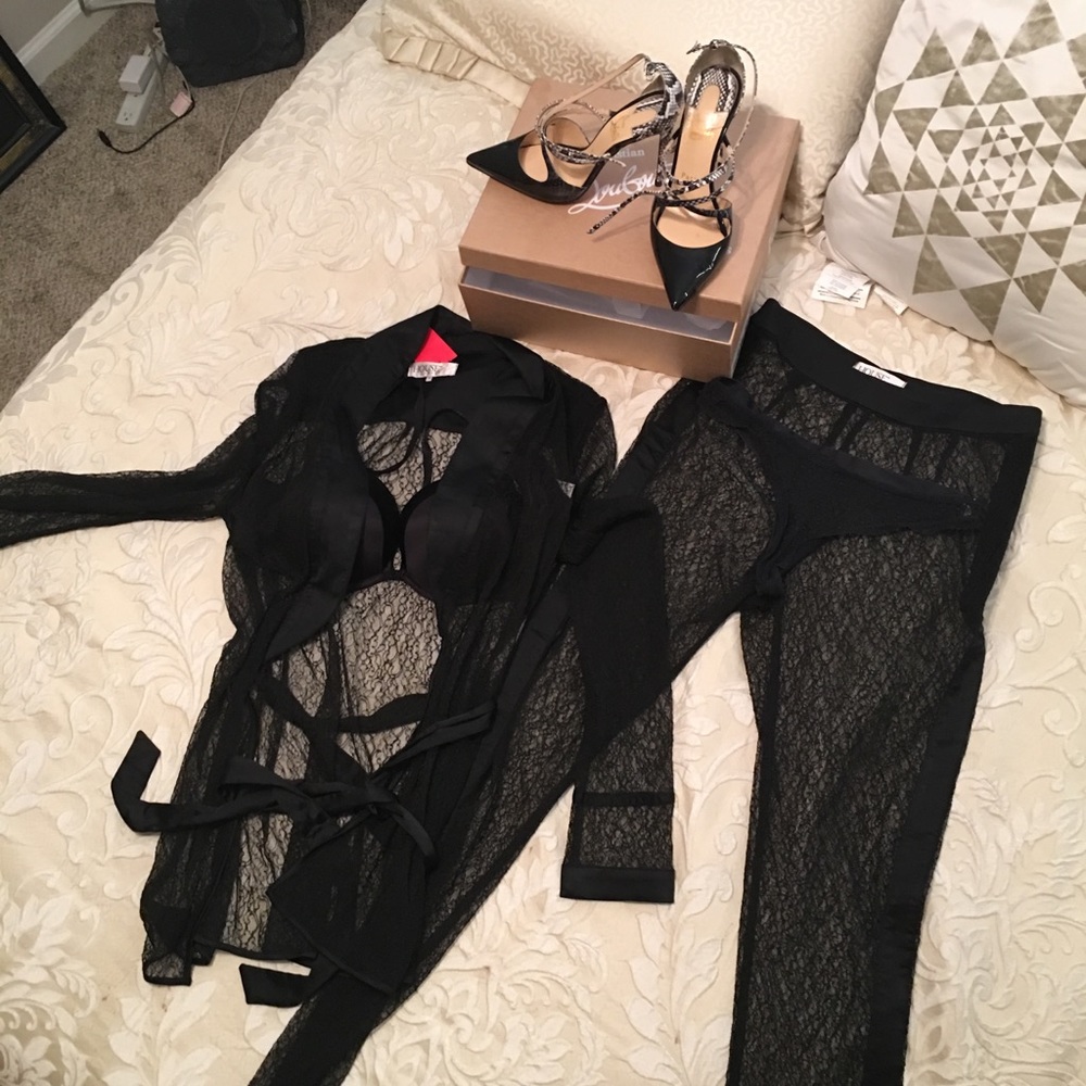 House of London Tuxedo Lace 2 piece suit